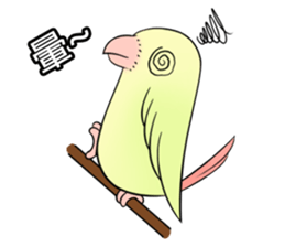 A parrot sticker #14020245