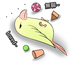 A parrot sticker #14020252