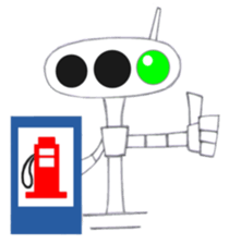 Traffic Signal Man sticker #14054934