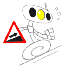 Traffic Signal Man sticker #14054944