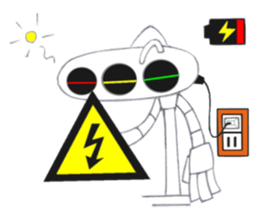 Traffic Signal Man sticker #14054945