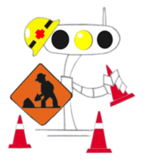 Traffic Signal Man sticker #14054950
