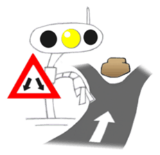 Traffic Signal Man sticker #14054952