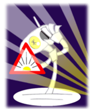 Traffic Signal Man sticker #14054957