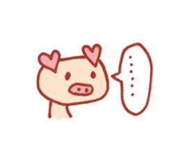 Heart of ear. sticker #14152659