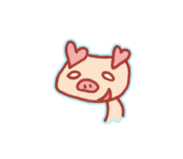 Heart of ear. sticker #14152661