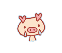 Heart of ear. sticker #14152665