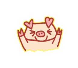 Heart of ear. sticker #14152666