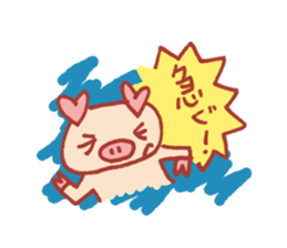 Heart of ear. sticker #14152674