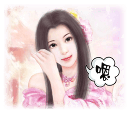 Like romantic color series sticker #14247448