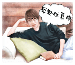 Like romantic color series sticker #14247457