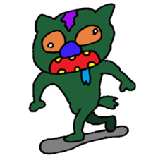 KM49 Serial Cat sticker #14287614