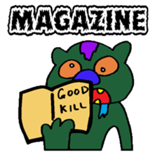 KM49 Serial Cat sticker #14287644