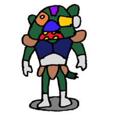 KM49 Serial Cat sticker #14287653