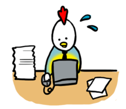 Chicken friends [Piyo and Koko] sticker #14328670