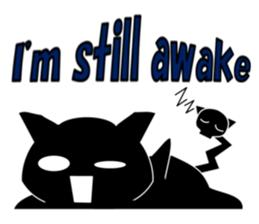 Cat angel & Cat devil (English) sticker #14352946