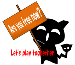 Cat angel & Cat devil (English) sticker #14352947