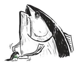 Thunnus3 sticker #14353026