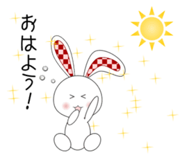 Run! Run! Run! Bunny! sticker #14364806