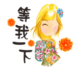 Anlygirls x kimono sticker #14479301