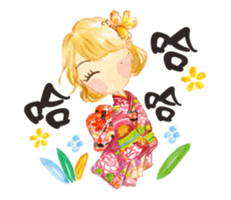 Anlygirls x kimono sticker #14479302