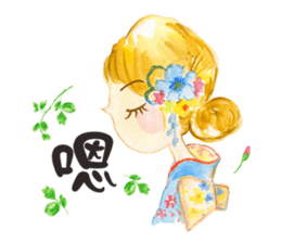 Anlygirls x kimono sticker #14479304