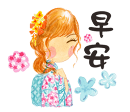 Anlygirls x kimono sticker #14479308
