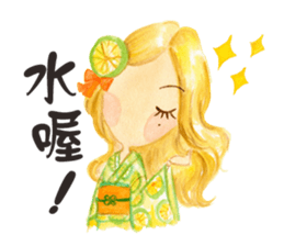 Anlygirls x kimono sticker #14479320