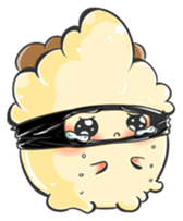 Ninja Popcorn sticker #14557305