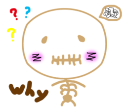 Skeleton brother sticker #14585068