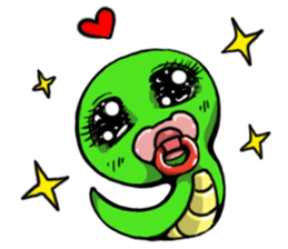 Little Snake Loser sticker #14691013
