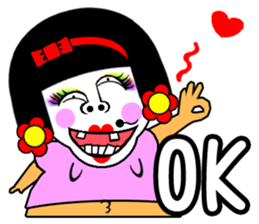 Flower: the lazy girl editon sticker #14710453