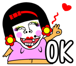 Flower: the lazy girl editon sticker #14710453