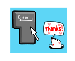 (It moves.) big happy reaction. sticker #14780908