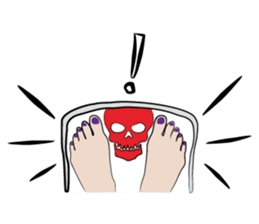 Gemini girl's daily life(without face) sticker #14916001