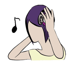 Gemini girl's daily life(without face) sticker #14916016