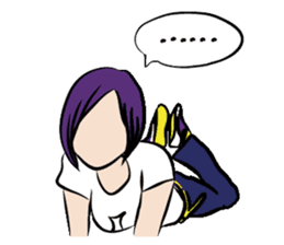 Gemini girl's daily life(without face) sticker #14916018