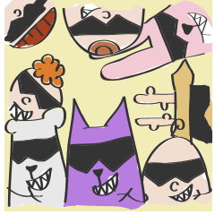 Mr. Smile and his friends