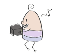 Mr. Smile and his friends sticker #14956149