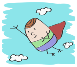 Mr. Smile and his friends sticker #14956159