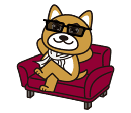 Hello, cool dog sticker #14968988