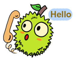 Mr.Durian (ENG) sticker #14994362