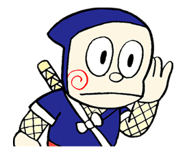 NINJA HATTORI-KUN sticker #25357