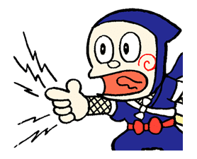 NINJA HATTORI-KUN sticker #25366