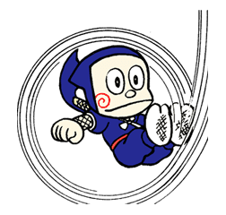 NINJA HATTORI-KUN sticker #25369