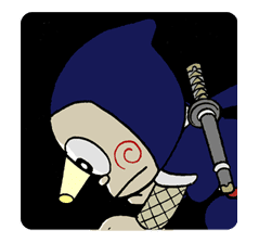 NINJA HATTORI-KUN sticker #25370
