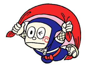 NINJA HATTORI-KUN sticker #25371