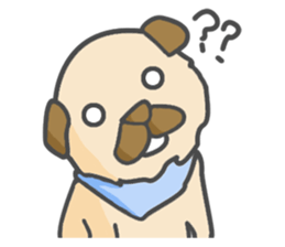 Da Da dog daily sticker #15505826