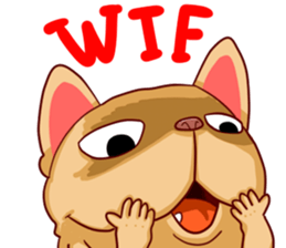 FRENCH BULLDOG PanPan PART2 sticker #15619197