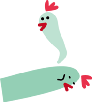 GREEN FOWL sticker #15639162